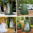 BG15451-Tente de Douche Instantanée Portable Tente étanche à la pluie Tente  Camping en plein air Vestiaire Extérieure Intérieur-3
