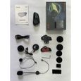 Talkie-walkie moto Bluetooth, interphone moto 6 personnes équipement casque casque bluetooth - distance interphone 9600 mètres-3