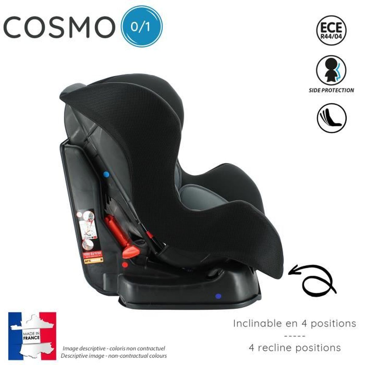 Nania Siege Auto Cosmo Groupe 0 1 0 18kg Zebra Achat Vente Siege Auto Siege Auto Cosmo Zebra Cdiscount