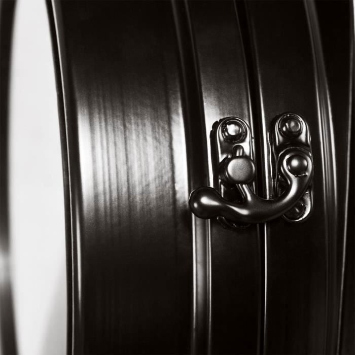 Dyna-Living Horloge De Gare à Suspendre Double Face - Horloge Murale Rétro Vintage (20 Cm