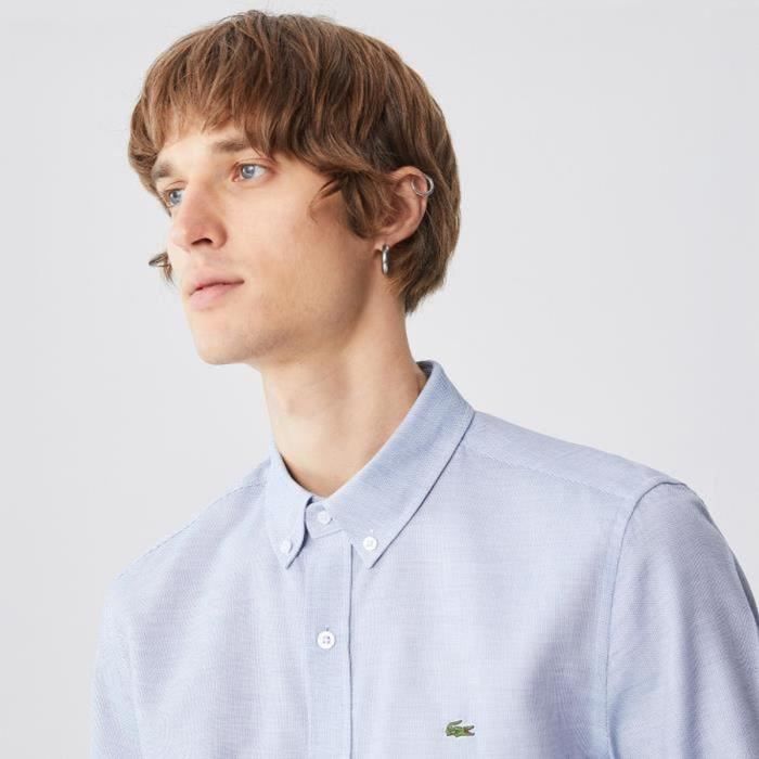 Chemise lacoste homme slim fit on sale
