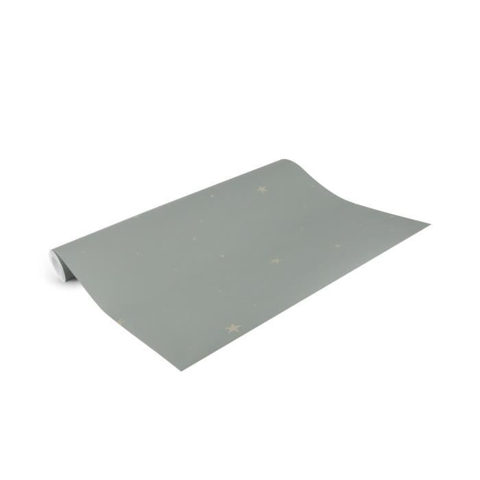Papier peint intissé Little stars 1005 x 52cm Vert - Cdiscount Bricolage
