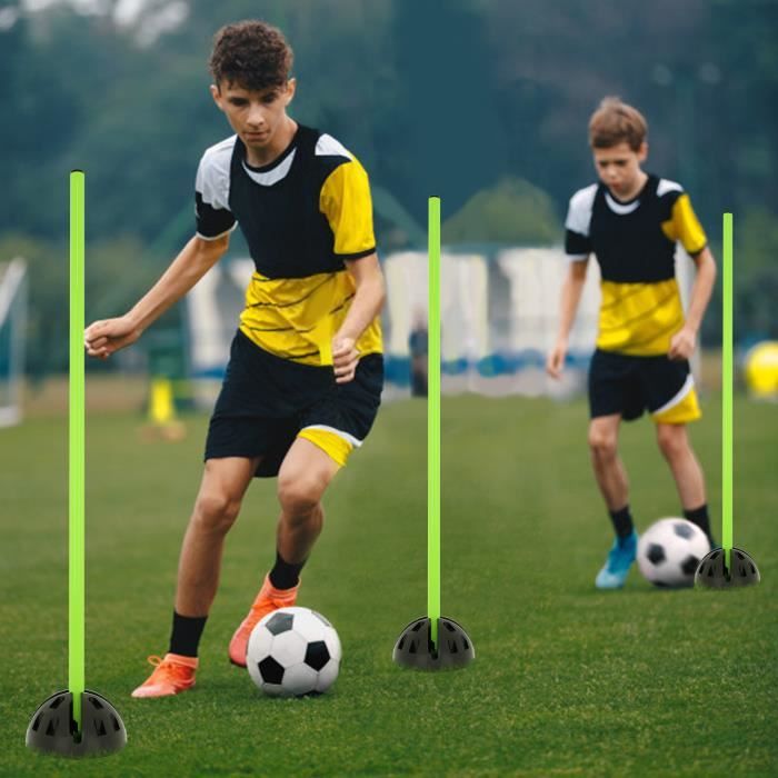 Lot De 6 Haies D'Entraînement Vitesse Aufun - Hauteur Réglable 20/30 Cm Pour Agilité Et Coordination Multi-Sport
