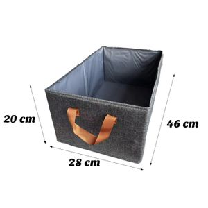 Lot 3 Pièces Boîtes De Rangement Pliables Seaforie - Lot De 3 Avec Lot 3 Pièces Boîtes De Rangement Pliables Seaforie - Lot De 3 Avec
