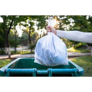 Lot De 6 Rouleaux De Sacs Poubelle Alufix 60 L 64 X 70 Cm Avec 265989