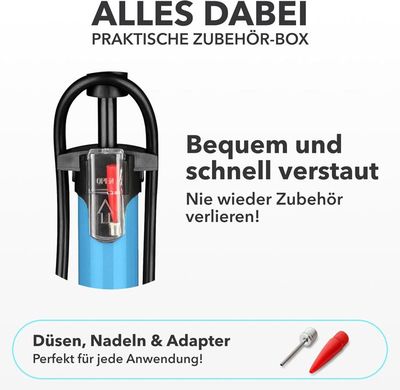 Pompe à Pied Vélo CYCLEHERO | Manomètre | Toutes Valves (Schrader, Presta, Dunlop) | Garantie 10 Ans