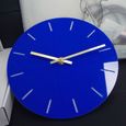 MagiDeal Horloge Murale De Chouette De Fer Muet Silencieuse D/écorative Cadran-Horloge D/écoration De Maison blanc