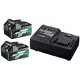 Pack de 2 batteries Multi-Volt 36 - 18 V + chargeur UC18YSL3 - HIKOKI - UC18YSL3WEZ-0