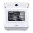 Comfee Mini Lave-vaisselle mini plus pose libre TD305-W L42cm 58db avec 3 couverts 8 programmes Commande tactile Blanc-0