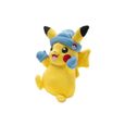Jazwares Pokemon Holiday Peluche Pikachu Mitaines - 8"-0