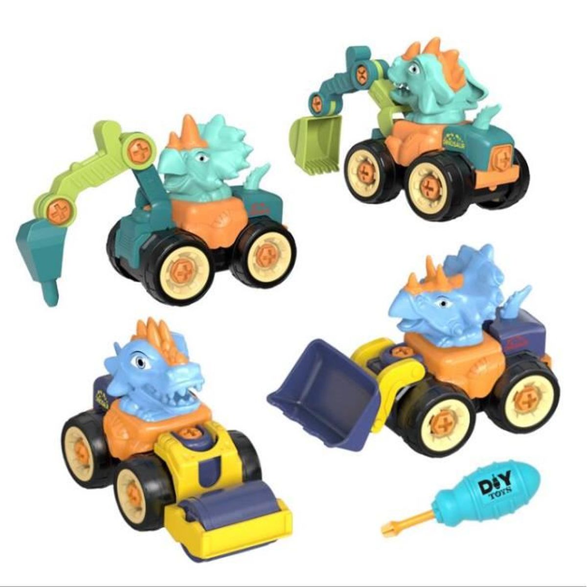 Dinosaures Jouet Voiture Circuit Voiture Dinosaure Race Track Toys Set Pistes de Course de