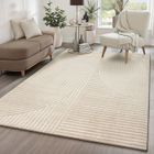 Tapis Moderne - THE CARPET - Everest - Effet 3D - Beige - 160 x 230 cm