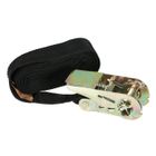 KKMOON 5m voiture sangle d'arrimage forte boucle à cliquet ceinture sac de bagages cargaison en métal boucle