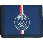 Portefeuille - PSG - 3 Volets - Bleu - 100% Nylon - Fermeture Velcro