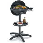 Barbecue gril électrique - SEVERIN - PG 8541 - 2000 Watt - Noir mat - 1320 cm²