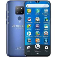 ORDISSIMO LeNuméro2 - Smartphone - 4G LTE - 64 Go - MicroSD slot - GSM - 6.3" - 2340 x 1080 pixels - IPS - RAM 4 Go
