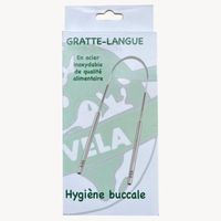 Gratte langue hygiène buccale marque française Novela Global