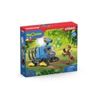 Coffret de jeu Jouets Schleich - Véhicule de Capture Dino - Figurine Dinosaure Pour Garçons et Filles - Cadeau pour Enfants dès 4