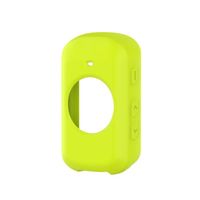 Coque Silicone jaune pour GPS de vélo Garmin Edge 530 - Cover Bumper de protection système de navigation vélo moto et autres sports