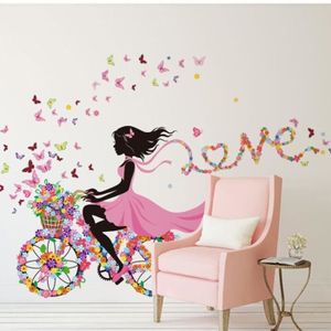 Stickers muraux chambre fille - Glamour et féerique - PROMO !!