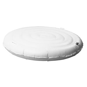 Couvercle De Bain à Remous 145cm - Couverture De Spa Gonflable Avec Poignées, Isolation Thermique Et Protection Contre Pluie & Neige