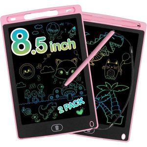 ARDOISE ENFANT 2 Tableaux Magiques LCD Enfants 8,5 Pouces Tableau