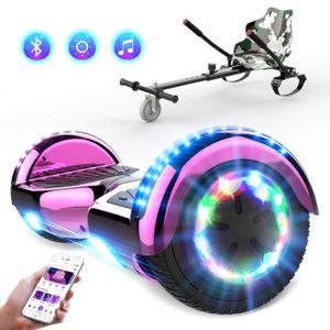 ACCESSOIRES HOVERBOARD Hoverboard COOL&FUN 6.5” avec Bluetooth Rose+ Hove