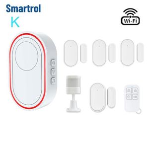 KIT ALARME Prise de l’UE - Version Wifi K - Kit de sonnette sans fil DB10 + DB11 pour maison connectée, avec capteur de