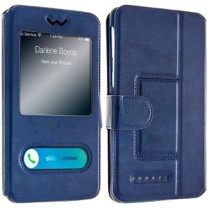 Etui universel élégant pour smartphone jusqu'à 6,7 pouces en similicuir  avec portefeuille - Noir - Acheter sur PhoneLook