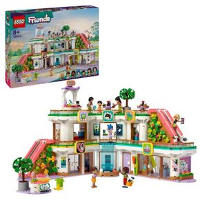 ASSEMBLAGE CONSTRUCTION LEGO® 42604 Friends Le Centre Commercial de Heartlake City, Jouet de Poupée pour Filles et Garçons, Kit avec Personnages