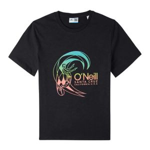 T-SHIRT T-shirt Noir Garçon O'Neill Circle Surfer