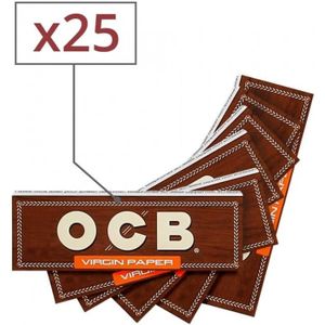 25 Carnets de Grande Feuille à Rouler OCB © Slim Premium