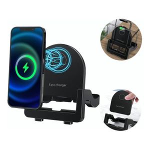 Auckly 15w Support Telephone Voiture Induction,【Serrage