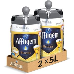 BIERE Affligem - Bière Blonde d'Abbaye 6.7° - 2 Fûts de 5L22