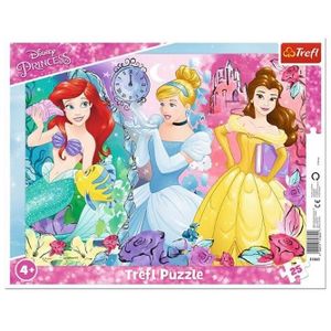 PUZZLE Puzzle Cadre Disney Princess - TREFL - 25 pièces -