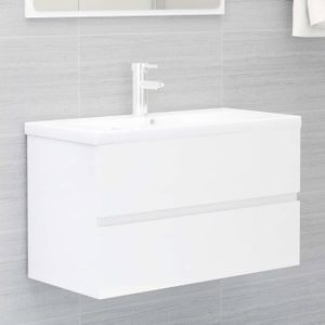 MEUBLE VASQUE - PLAN Armoire d'évier avec lavabo intégré - ZJCHAO - Mil