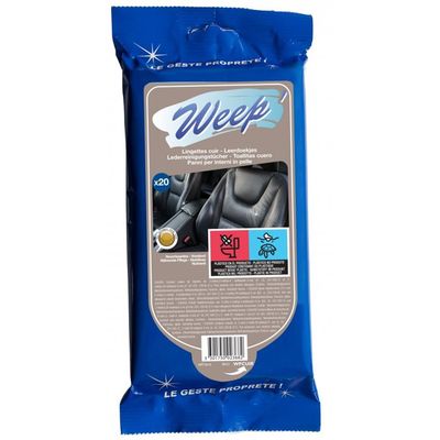 Boîte De 40 Lingettes Nettoyantes MICHELIN - Pour Plastiques Mats Intérieur Voiture