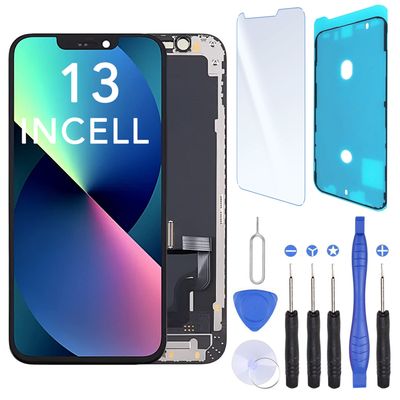 Écran LCD - Xiaomi - Redmi Note 13 Pro Plus - Vitre Tactile Préassemblée - Châssis Blanc - Installation Facile - Téléphonie