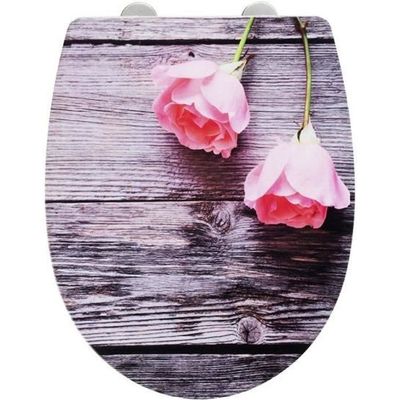 Abattant wc rose clearance clair
