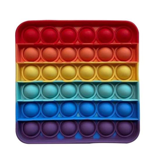 4 Pièces Jeu Pop Arc-en-Ciel, Push Bubble Pop Sensory Fidget Toy | Silicone Anti-Stress Jouets Pop de Educatifs Autisme Besoins Spéciaux pour la Concentration et Le Calme Enfants Adultes 4 Pièces Jeu Pop Arc-en-Ciel, Push Bubble Pop Sensory Fidget Toy | Silicone Anti-Stress Jouets Pop de Educatifs Autisme Besoins Spéciaux pour la Concentration et Le Calme Enfants Adultes