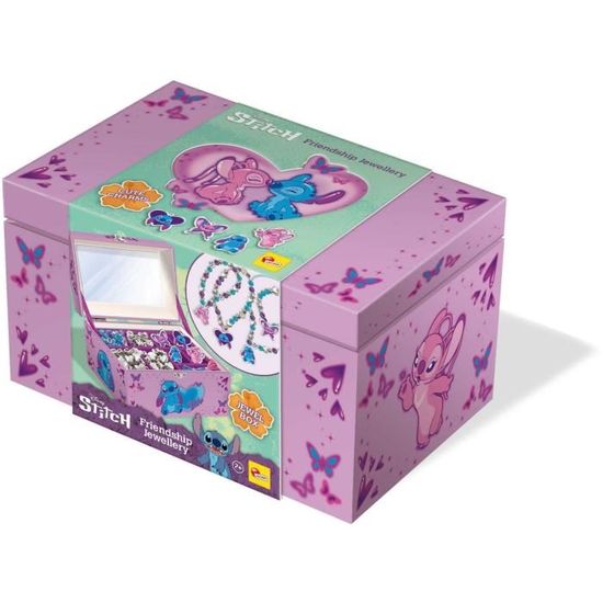 Coffret Bijoux LISCIANIGIOCHI STITCH Boîte à Bijoux Perles
