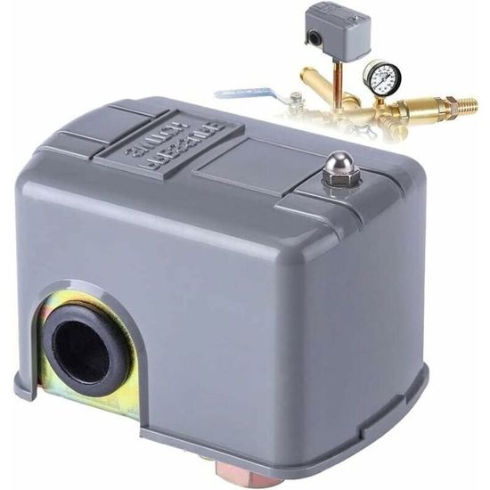 Pressostat pompe eau 4060 PSI, réglable 110v230v, pour pompe jardin — free download