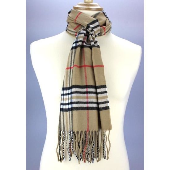écharpe homme burberry