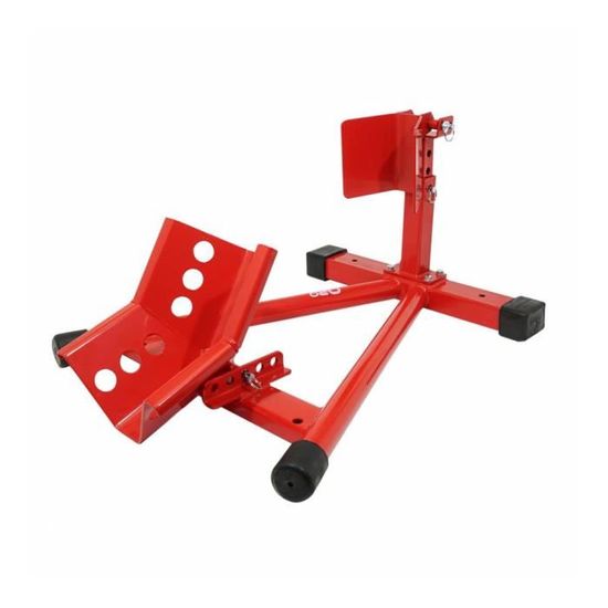 Bloque Béquille Roue Avant Moto Universel - Sabot De Roue Stabilisateur Pour Garage Et Transport