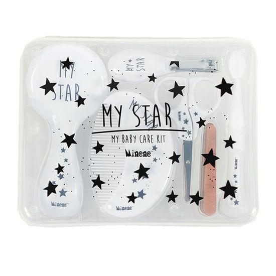 Trousse de toilette bébé - My Star - Blanc