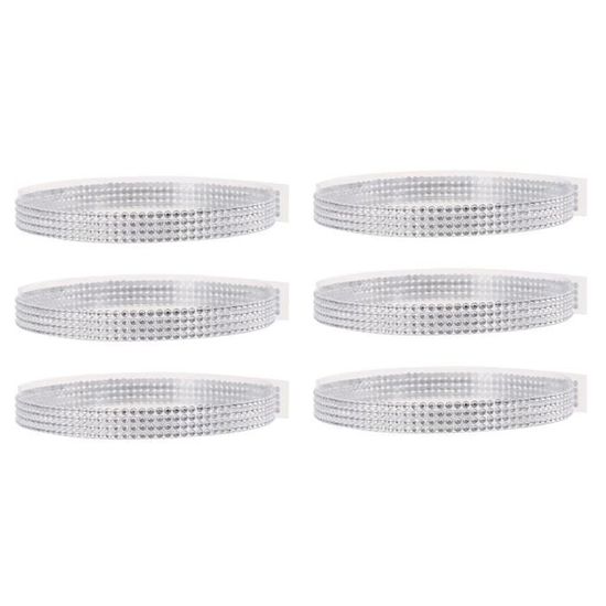 Autocollant Telooco 4 Rouleaux Ruban Adhésif Strass Autocollant Papier Miroir Autocollant Telooco 4 Rouleaux Ruban Adhésif Strass Autocollant Papier Miroir