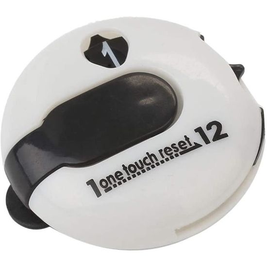Qsvbeeqj Compteur De Scores Carré – Pour 2 Joueurs, Affichage Clair, Léger (20g), Résiste Aux Intempéries – Idéal Golf, Pratique Et Compétition