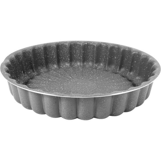 Knadgbft Moule à gâteau Charlotte, revêtement anti-adhésif à 4 couches, moule à gâteau Charlotte en fonte d'aluminium à dégagement rapide, 24,1 cm B