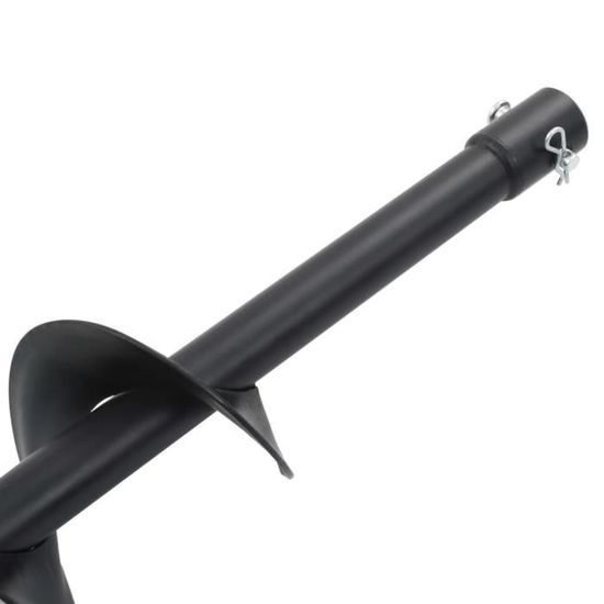 Perceuse à Terre Professionnelle WERHE - Double Arbre, 100 Mm, Avec Adaptateur SDS Max Pour Forage Intensif