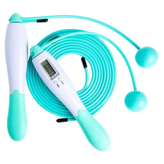 Corde à Sauter Pour Adulte Avec Compteur - Réglable Et Sans Fil Fitness Et Sport